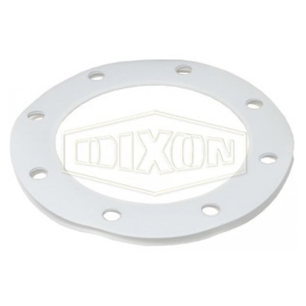 Sump Flange Gasket, PTFE, 4 in Nominal, 8-3/8 in OD x 5/32 in Thick, Domestic